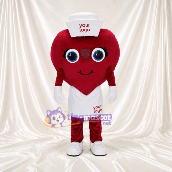 Cœur Médical Costume de mascotte intégral pour adultes Événements caritatifs