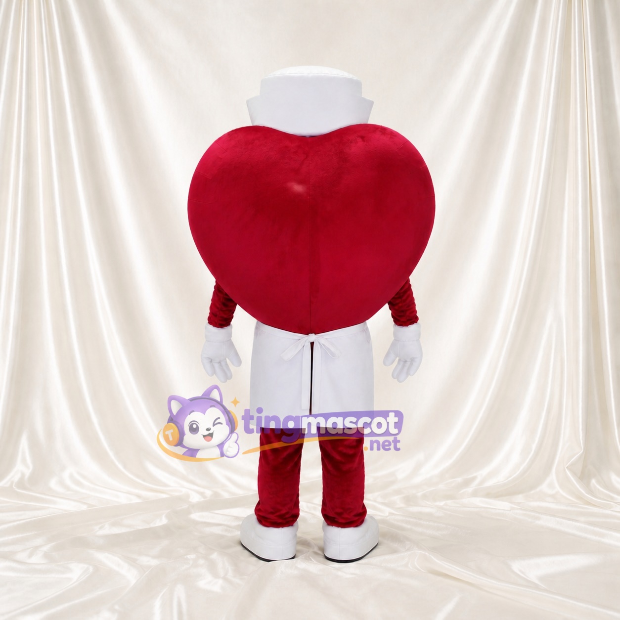 Cœur Médical Costume de mascotte intégral pour adultes Événements caritatifs Cœur Médical Costume de mascotte intégral pour adultes Événements caritatifs
