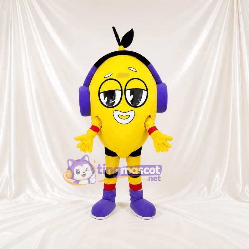 Pear Mascot Costume Full Body for Adults Food Events