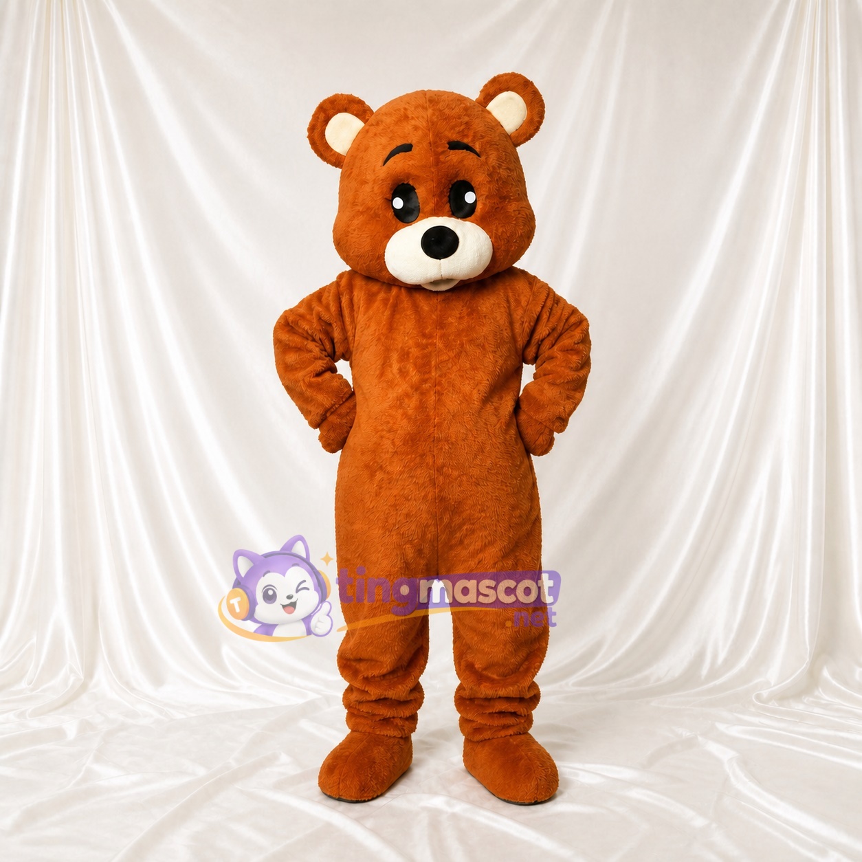 Ours Classique Costume de mascotte intégral pour adultes Événements en Plein Air Ours Classique Costume de mascotte intégral pour adultes Événements en Plein Air