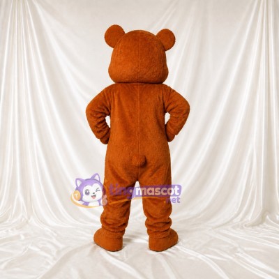 Classic Bear Mascot Costume Full Body for Adults Outdoor Events