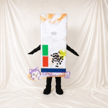 Blackcurrant Package Mascot Costume Full Body for Adults Food Events