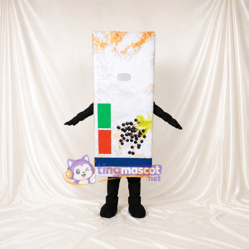 Blackcurrant Package Mascot Costume Full Body for Adults Food Events
