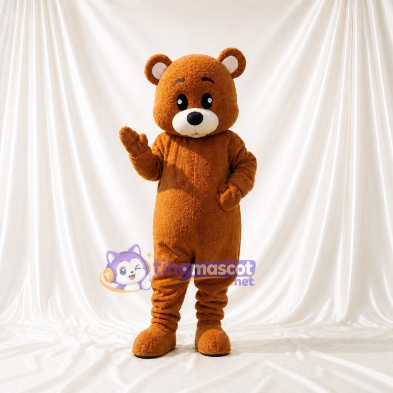 Nounours Classique Costume de mascotte intégral pour adultes Événements scolaires