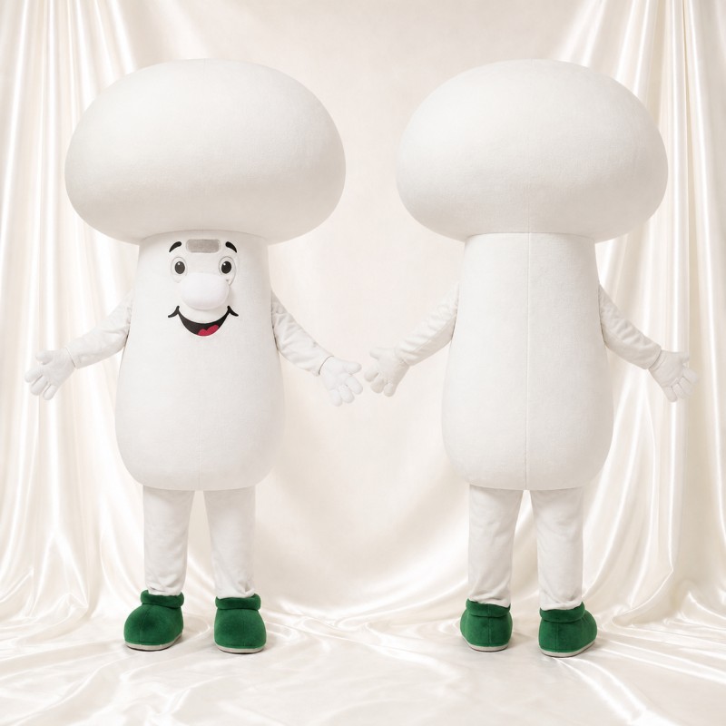 Champignon Costume de mascotte intégral pour adultes Événements gastronomiques