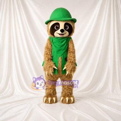 Sloth Mascot Costume Full Body for Adults Zoos