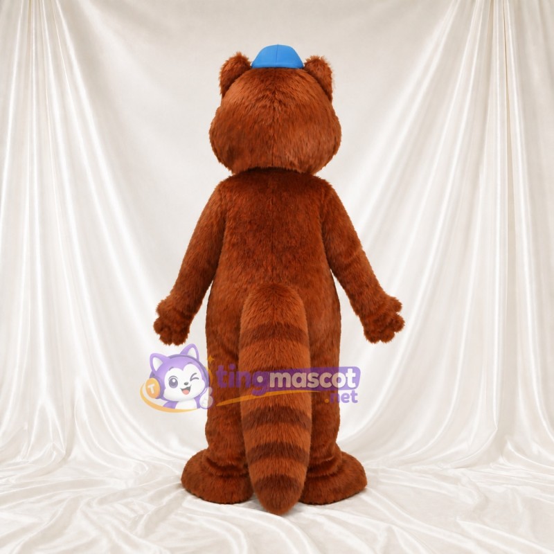 Red Panda Mascot Costume Full Body for Adults Outdoor Events