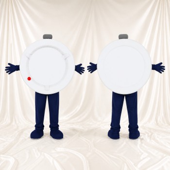 Assiette Costume de mascotte intégral pour adultes Événements gastronomiques