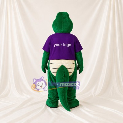 Crocodile Mascot Costume Full Body for Adults Sports Events