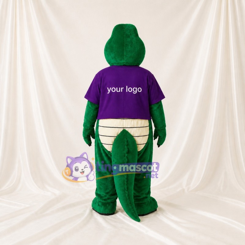 Crocodile Mascot Costume Full Body for Adults Sports Events
