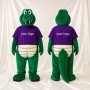 Crocodile Mascot Costume Full Body for Adults Sports Events