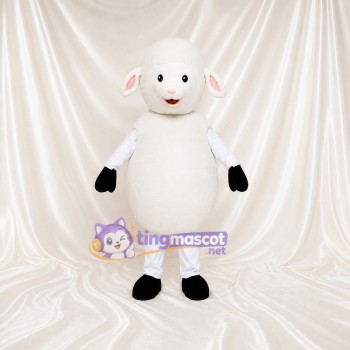 Sheep Mascot Costume Full Body for Adults Food Events