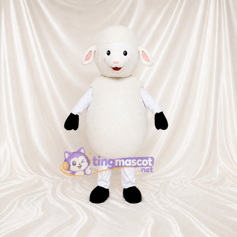 Sheep Mascot Costume Full Body for Adults Food Events