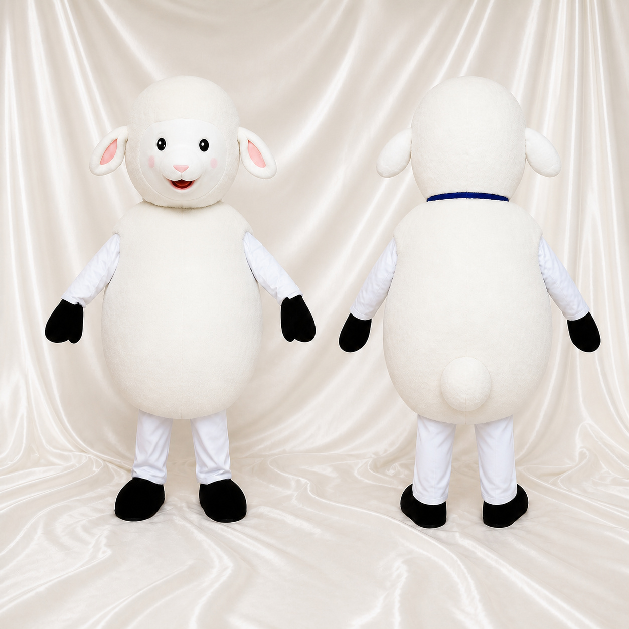 Sheep Mascot Costume Full Body for Adults Food Events Sheep Mascot Costume Full Body for Adults Food Events