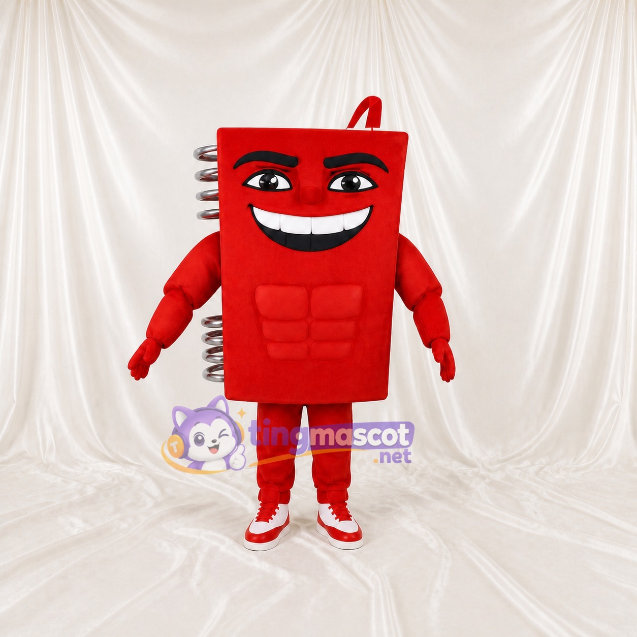 Carnet Spirale Costume de mascotte intégral pour adultes Événements scolaires Carnet Spirale Costume de mascotte intégral pour adultes Événements scolaires