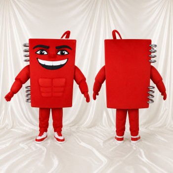 Carnet Spirale Costume de mascotte intégral pour adultes Événements scolaires