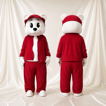 Christmas Panda Mascot Costume Full Body for Adults Christmas