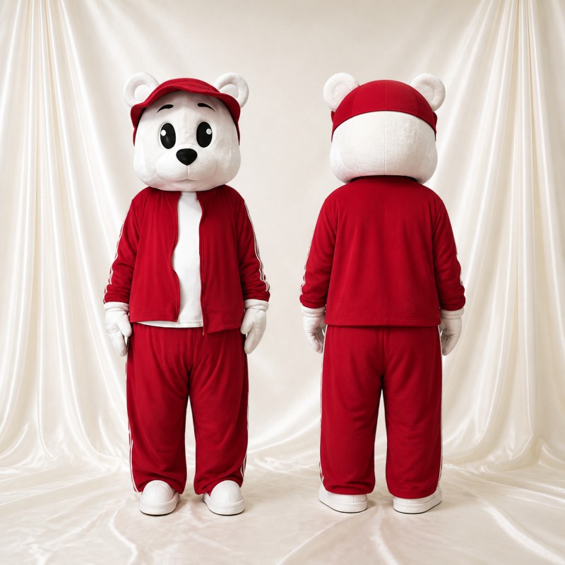 Christmas Panda Mascot Costume Full Body for Adults Christmas