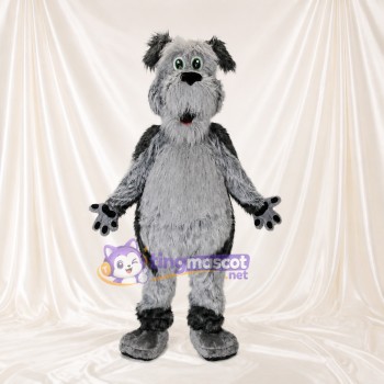 Chien Hirsute Costume de mascotte intégral pour adultes Événements scolaires