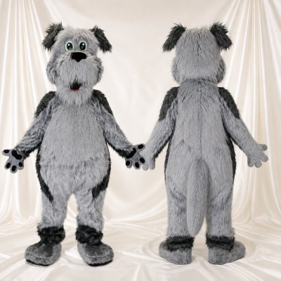 Shaggy Dog Mascot Costume Full Body for Adults School Events
