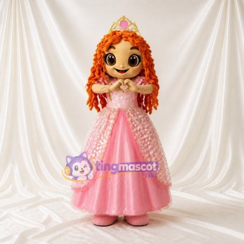 Princesse Costume de mascotte intégral pour adultes Événements de scène
