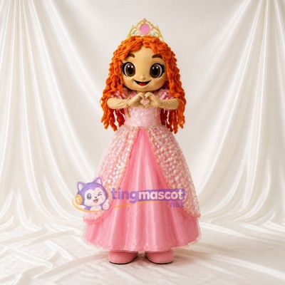 Princess Mascot Costume Full Body for Adults Stage Events