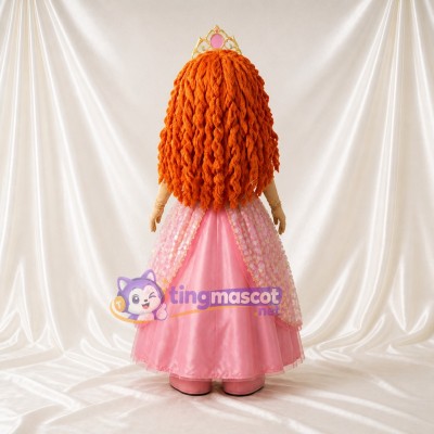 Princess Mascot Costume Full Body for Adults Stage Events