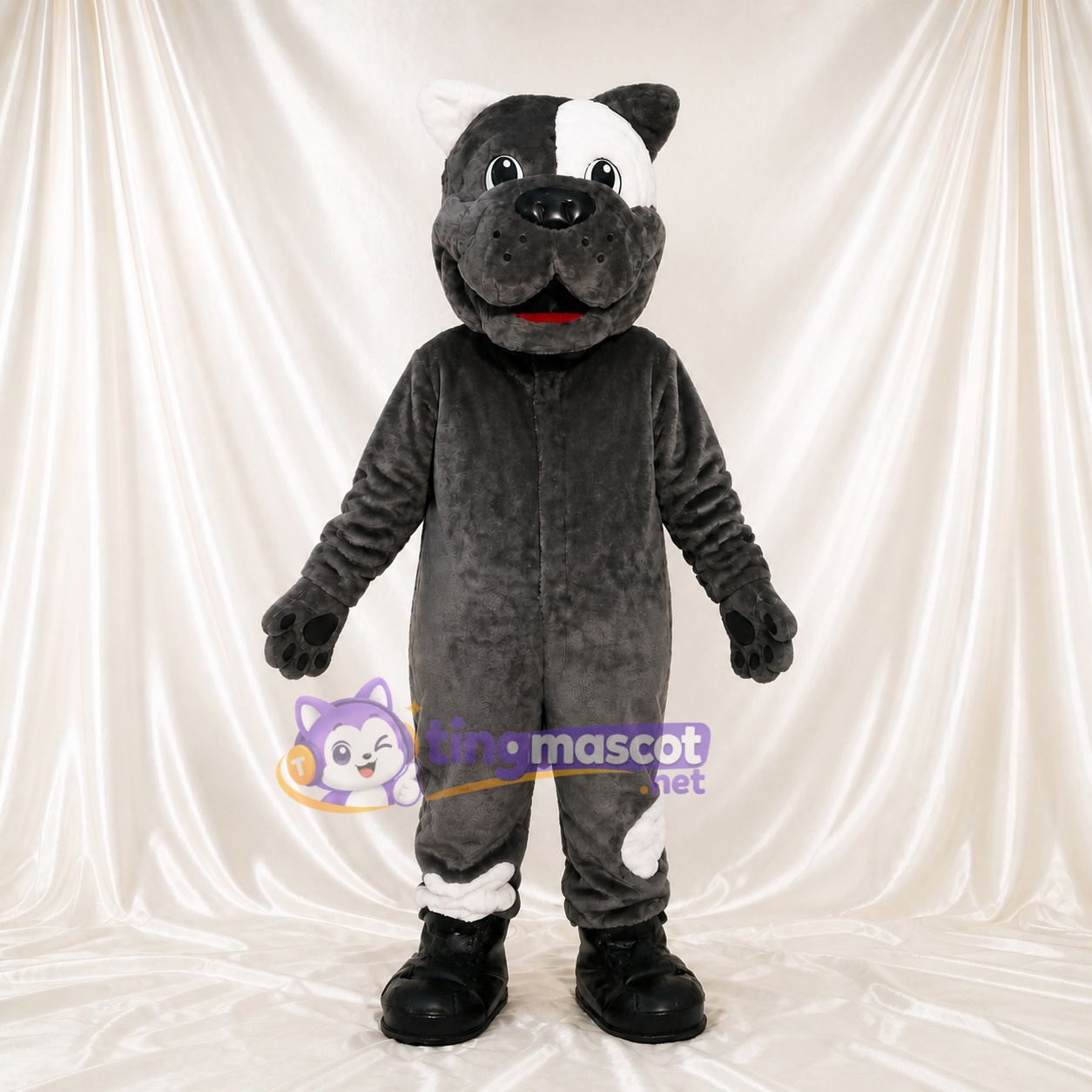 Bouledogue Costume de mascotte intégral pour adultes Événements sportifs
