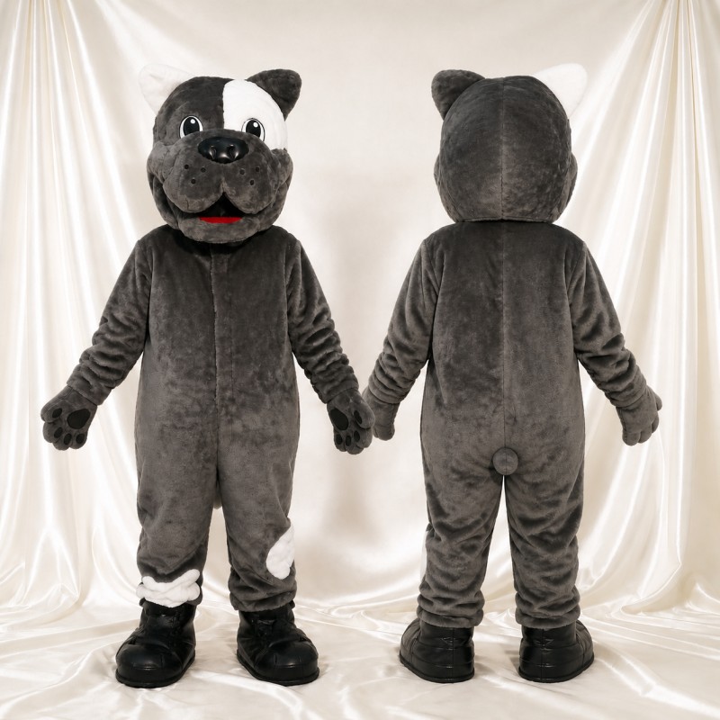 Bouledogue Costume de mascotte intégral pour adultes Événements sportifs