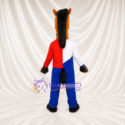 Cheval Costume de mascotte intégral pour adultes Événements sportifs