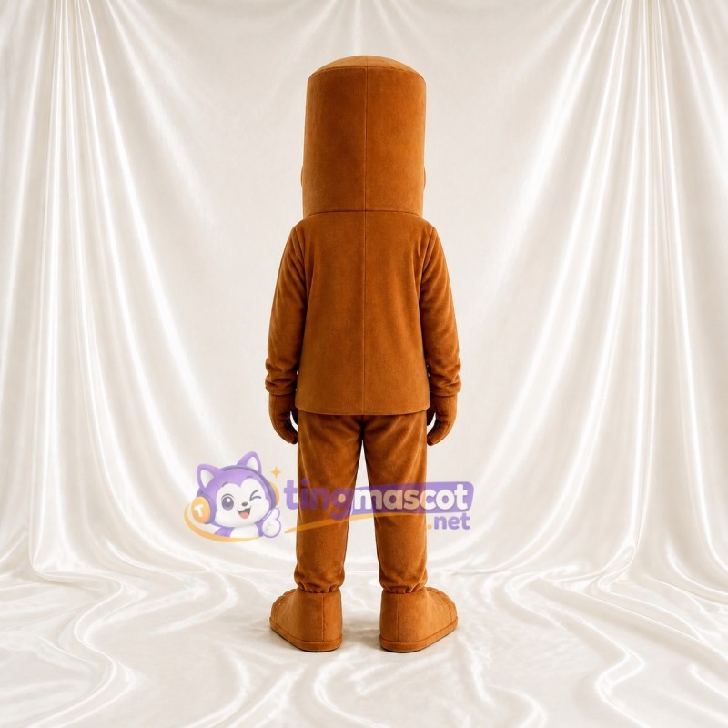 Cylinder Character Mascot Costume Full Body for Adults Promotions