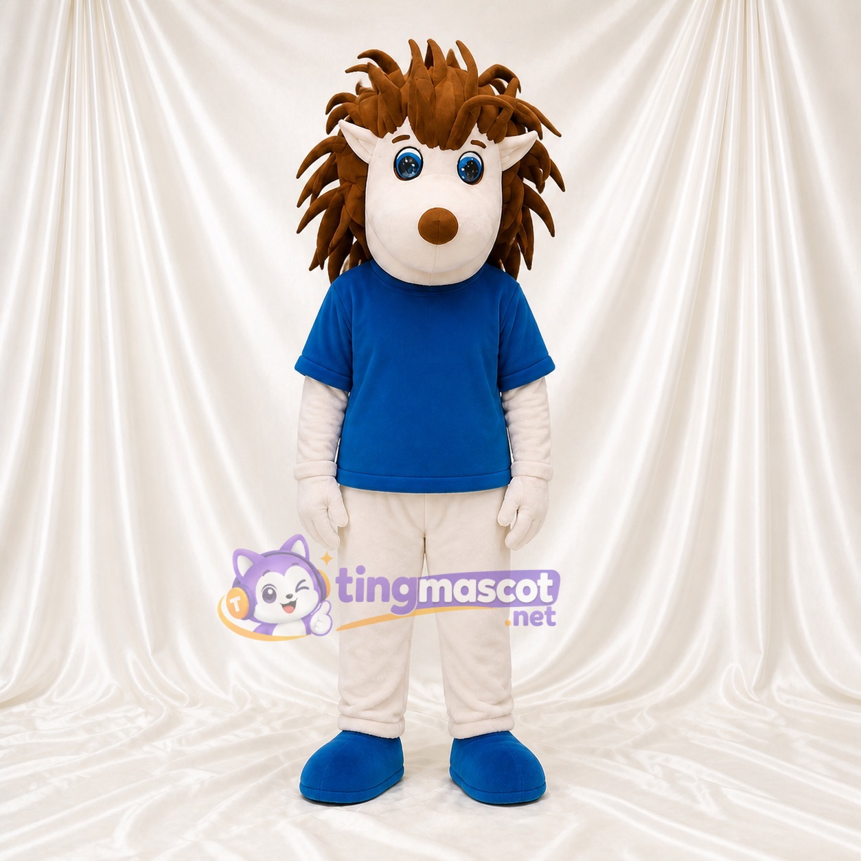 Hedgehog Mascot Costume Full Body for Adults Sports Events Hedgehog Mascot Costume Full Body for Adults Sports Events