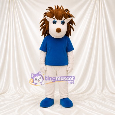 Hedgehog Mascot Costume Full Body for Adults Sports Events