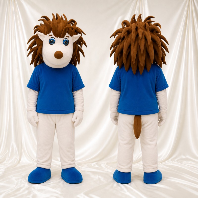 Hedgehog Mascot Costume Full Body for Adults Sports Events