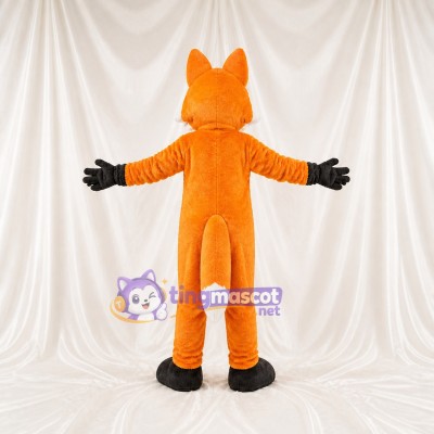 Fox Mascot Costume Full Body for Adults Outdoor Events