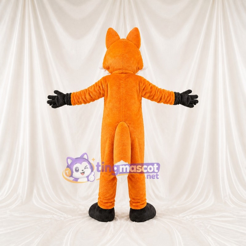 Fox Mascot Costume Full Body for Adults Outdoor Events