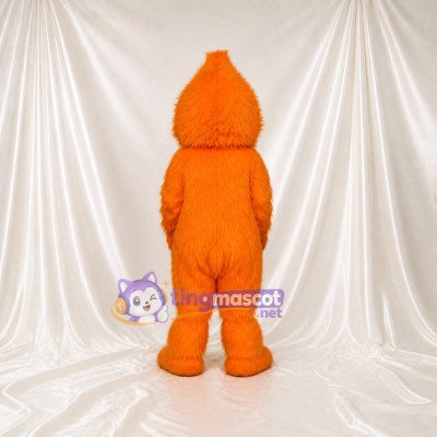 Furry Monster Mascot Costume Full Body for Adults School Events