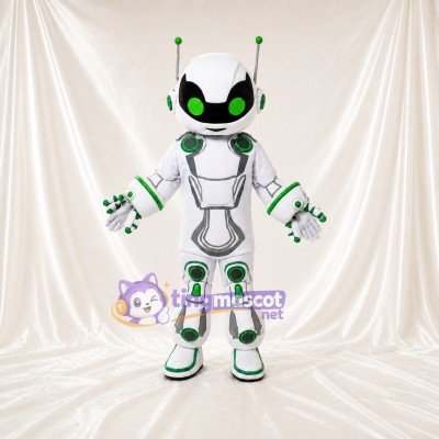 Futuristic Robot Mascot Costume Full Body for Adults Tech Events