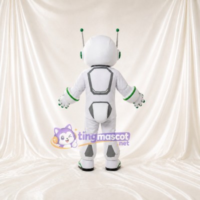 Futuristic Robot Mascot Costume Full Body for Adults Tech Events