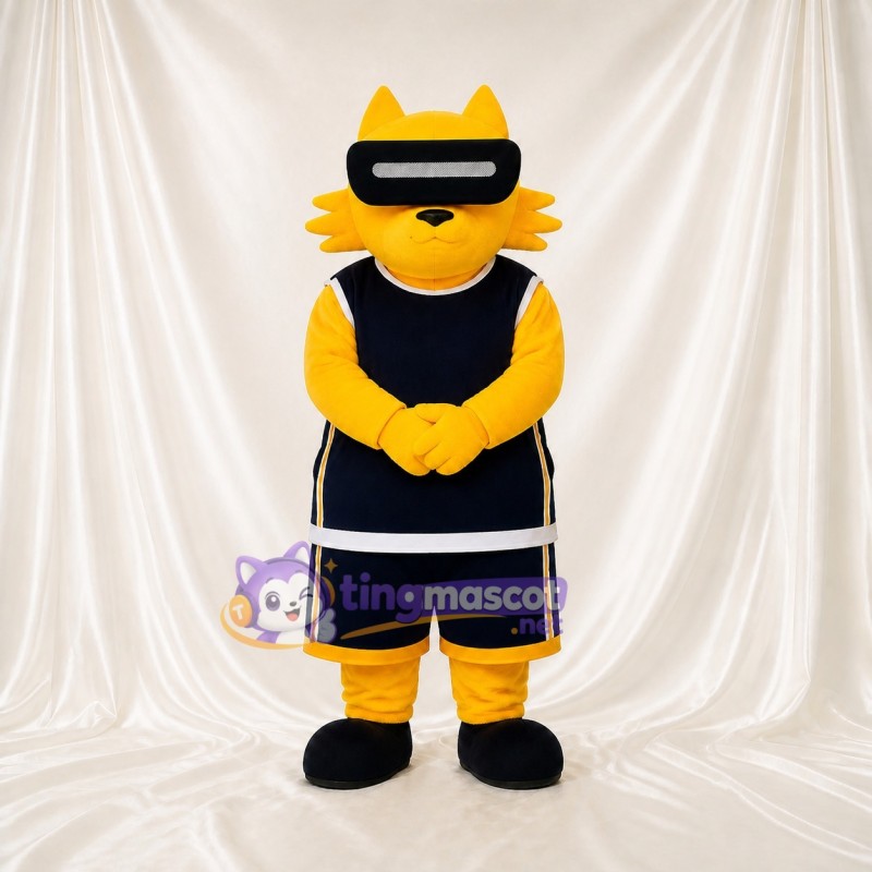 Cat Mascot Costume Full Body for Adults Sports Events