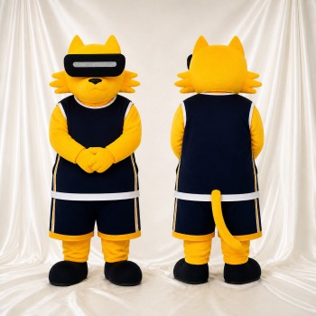 Cat Mascot Costume Full Body for Adults Sports Events
