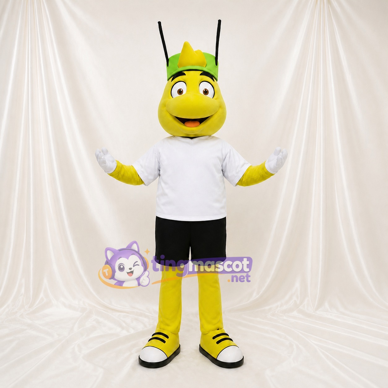 Firefly Mascot Costume Full Body for Adults School Events Firefly Mascot Costume Full Body for Adults School Events