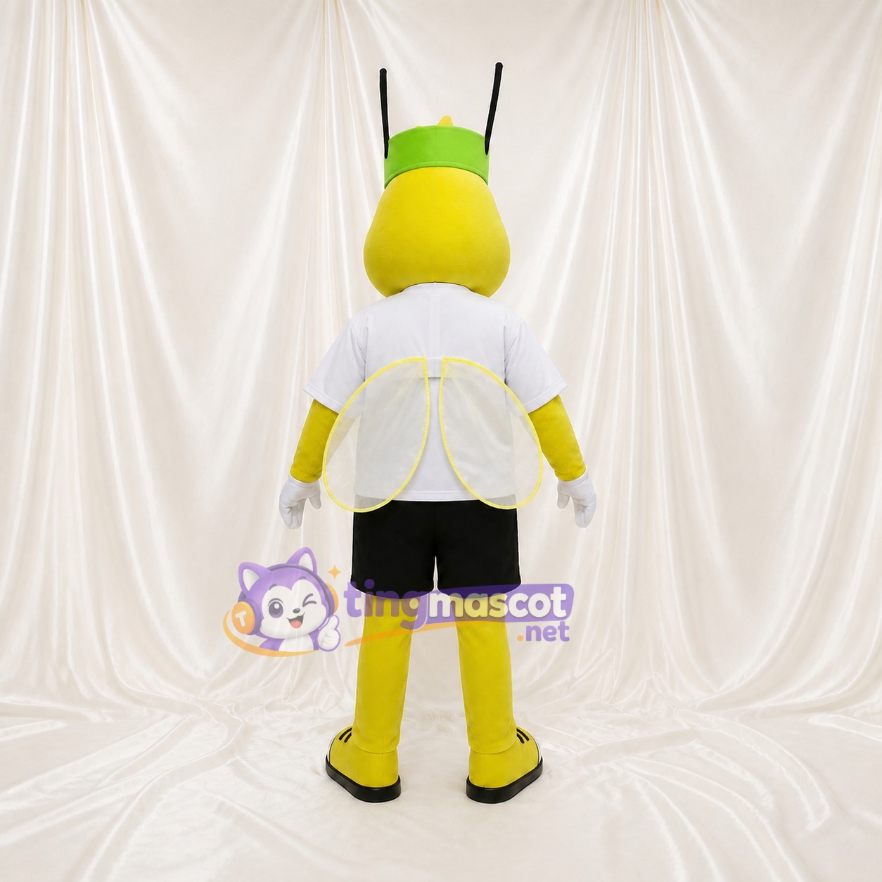 Firefly Mascot Costume Full Body for Adults School Events Firefly Mascot Costume Full Body for Adults School Events