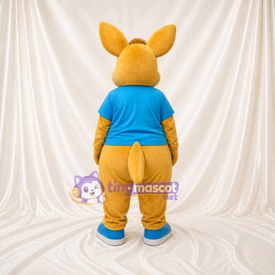 Kangaroo Mascot Costume Full Body for Adults Sports Events