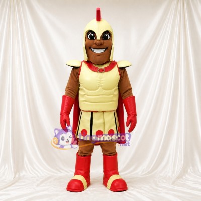 Gladiator Mascot Costume Full Body for Adults Stage Events