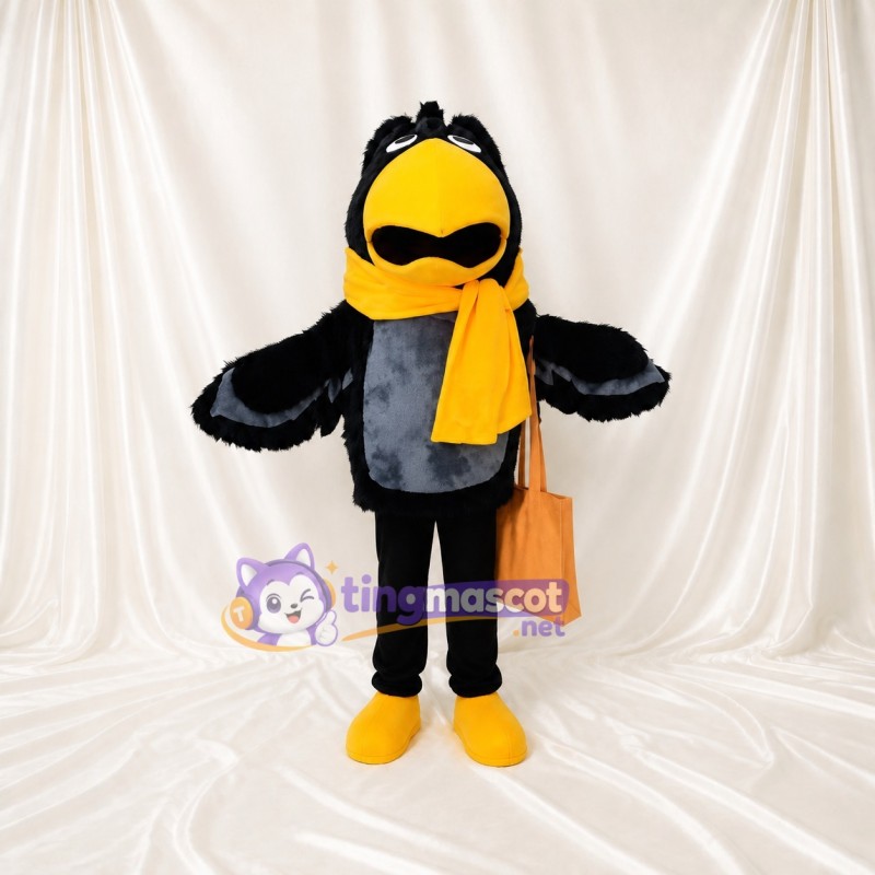 Crow Mascot Costume Full Body for Adults Sports Events