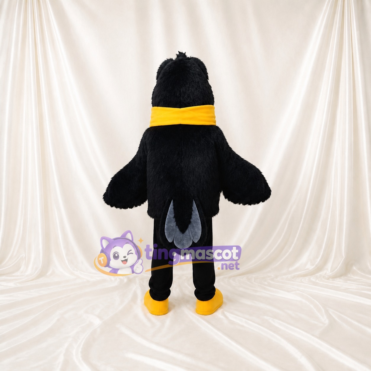 Crow Mascot Costume Full Body for Adults Sports Events Crow Mascot Costume Full Body for Adults Sports Events