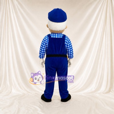 Handyman Mascot Costume Full Body for Adults Promotions
