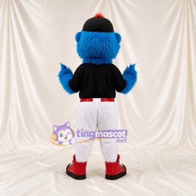 Monster Mascot Costume Full Body for Adults Sports Events