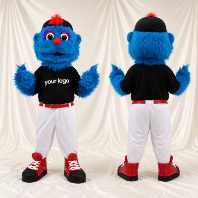 Monster Mascot Costume Full Body for Adults Sports Events